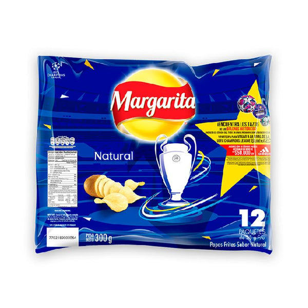 PAPA MARGARITA 12U 25G NATURAL